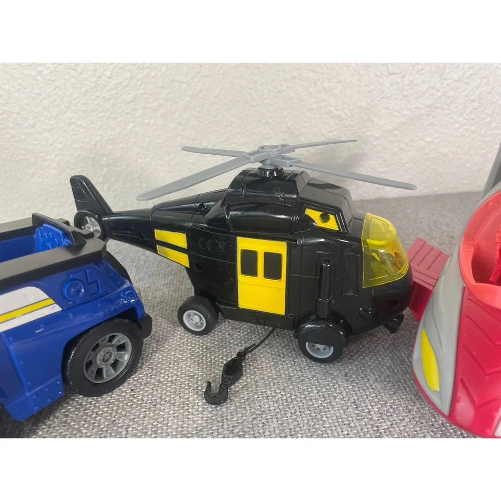 Paw Patrol Chase Police Cruiser PJ Masks Romeo Lab & Rescue Helicopter Toy Lot